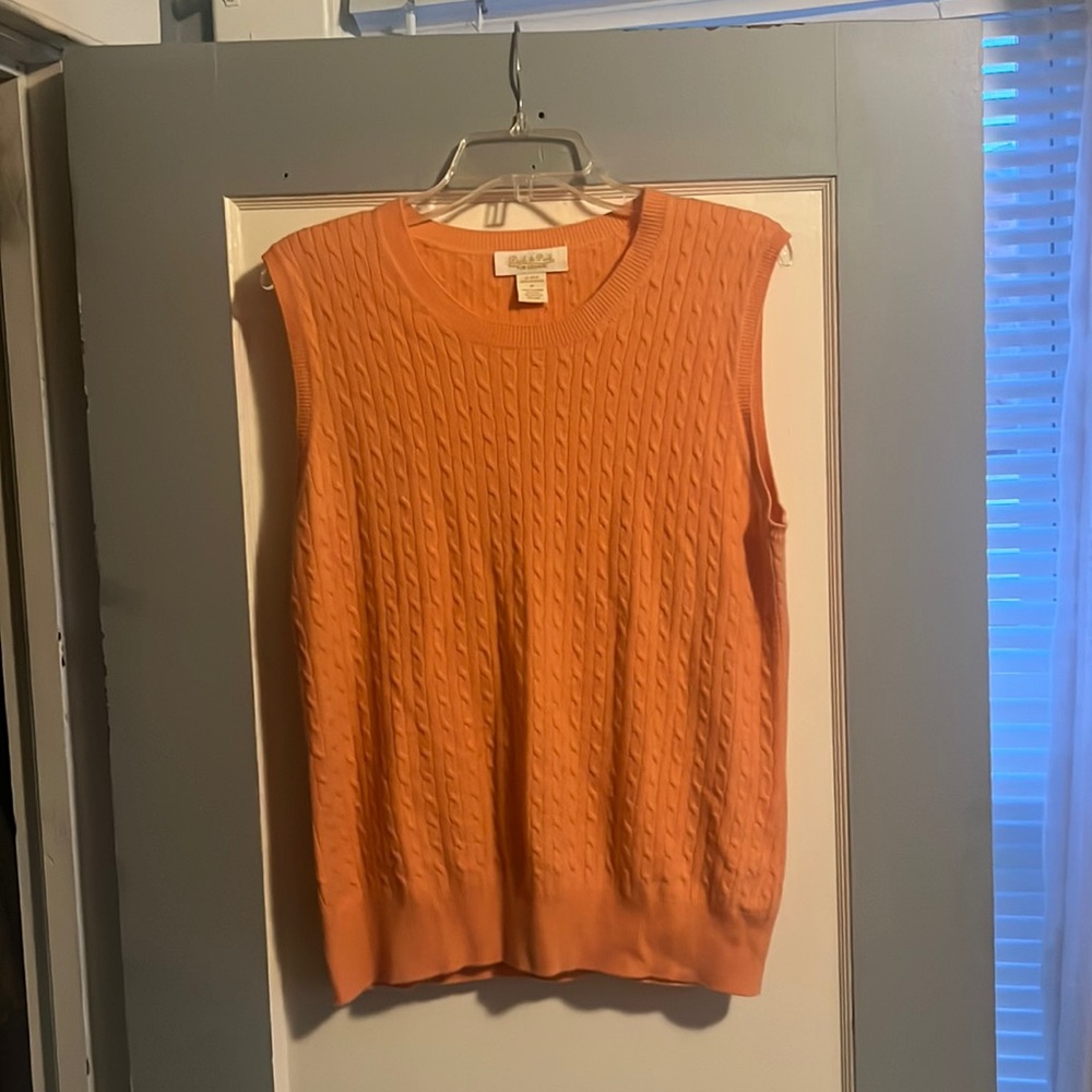 Pure 2-ply Cashmere womens vest by Peck & Peck